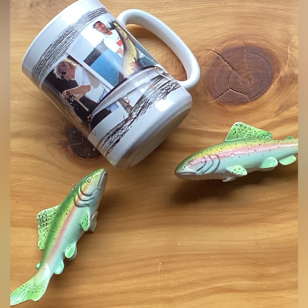 Rapala Fishing Lure Mug Northern Pike Musky Coffee Cup 3.25" x 4.5"